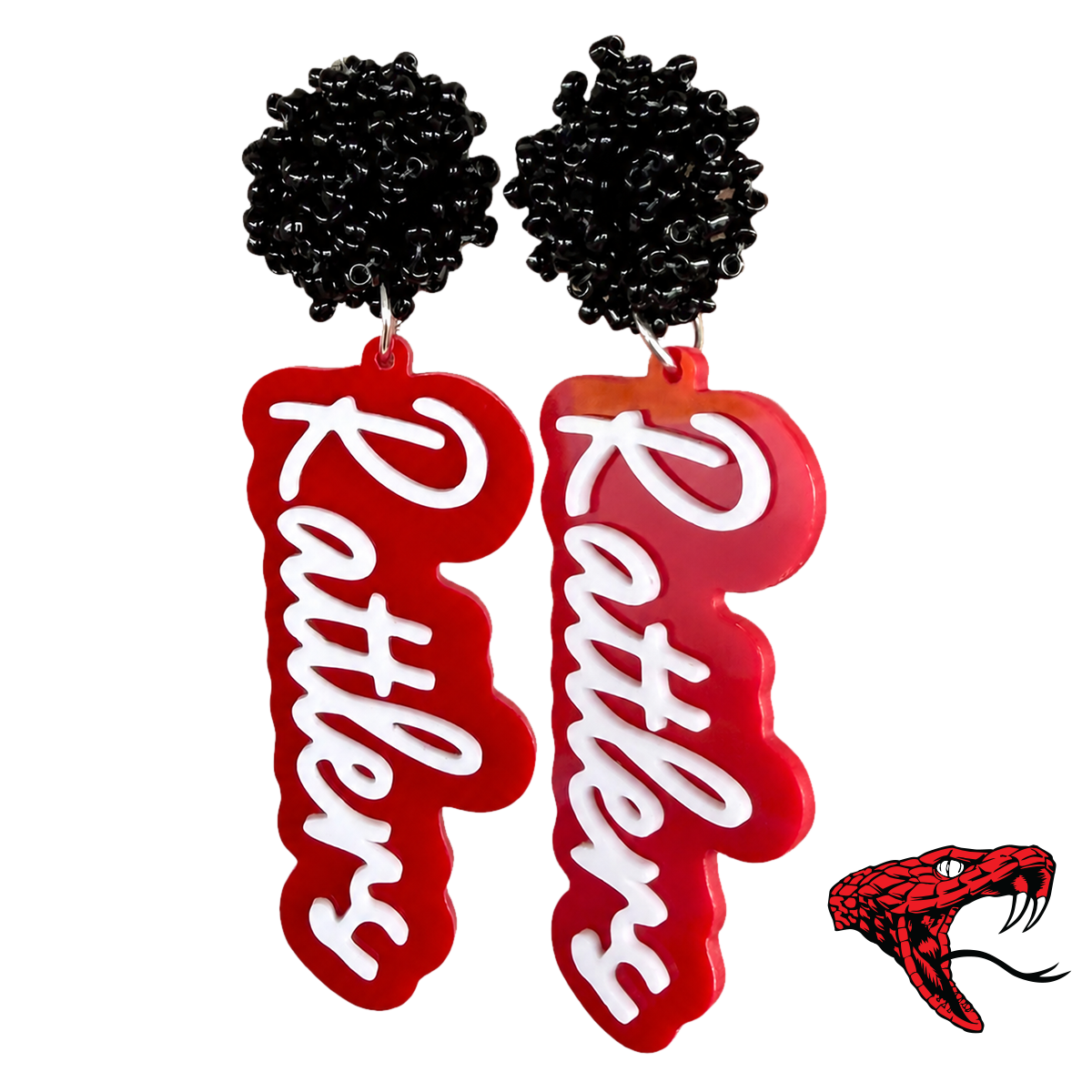 Rattler Gator Earrings