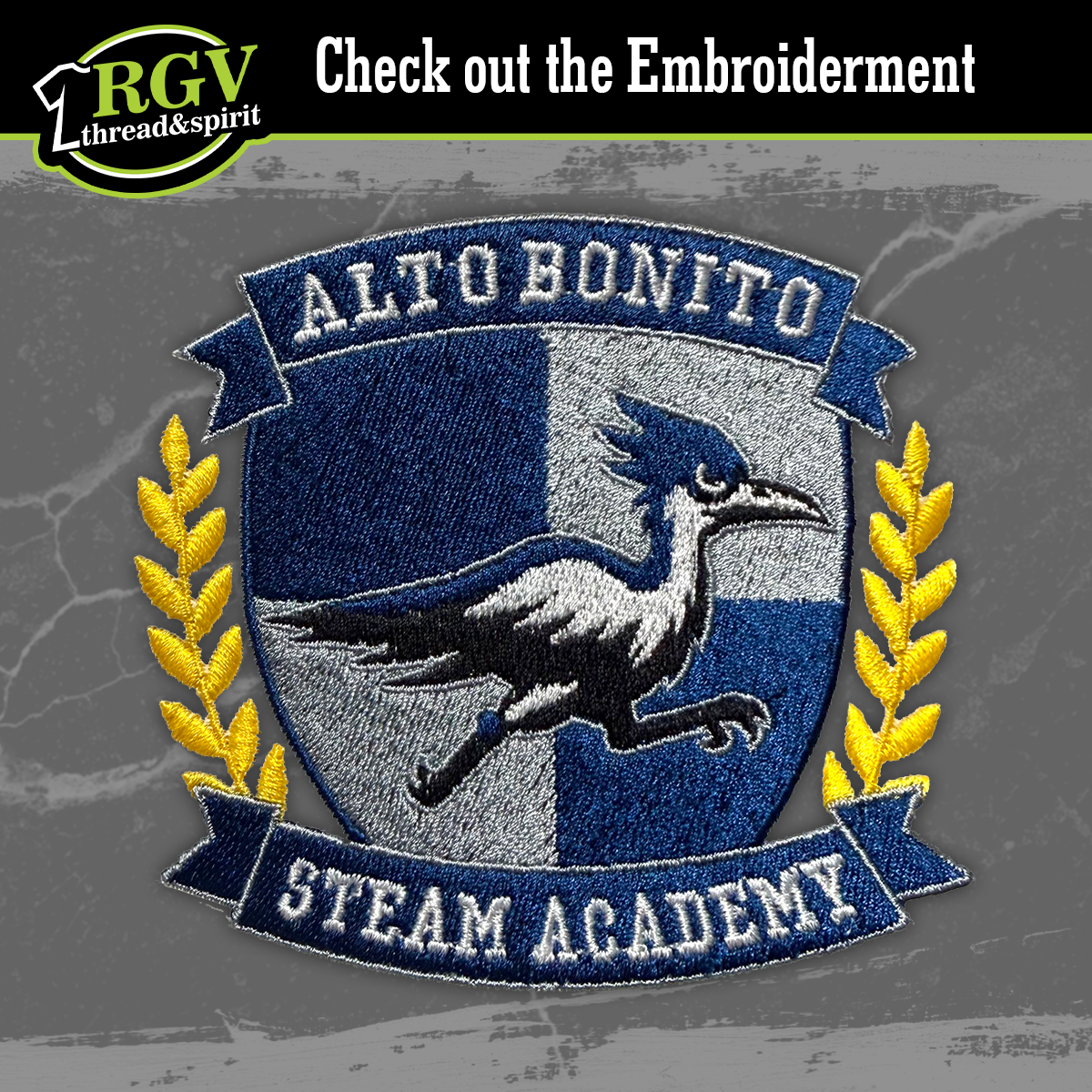 Alto Bonito Elementary Charcoal Polo