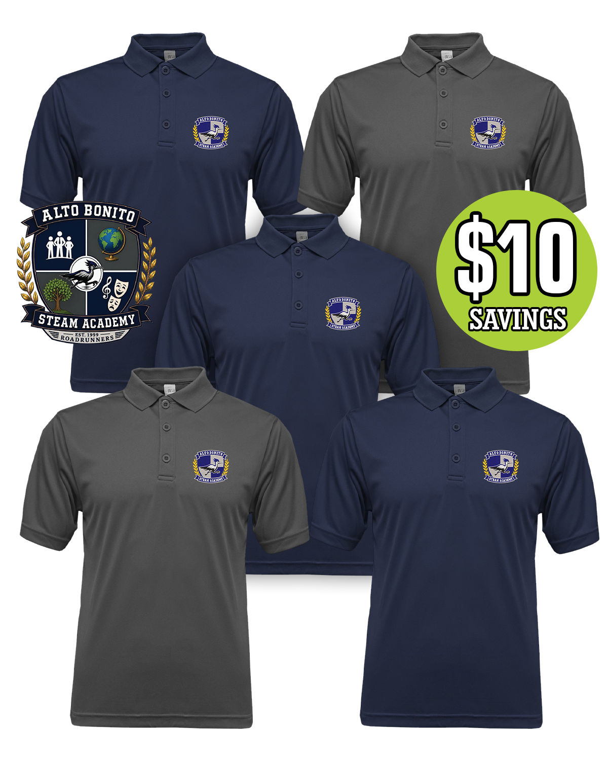 Alto Bonito Elementary 5 Polo Pack