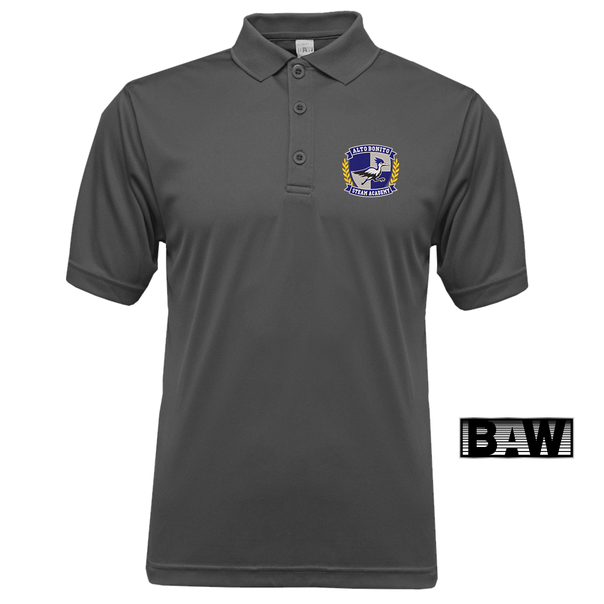 Alto Bonito Elementary Charcoal Polo