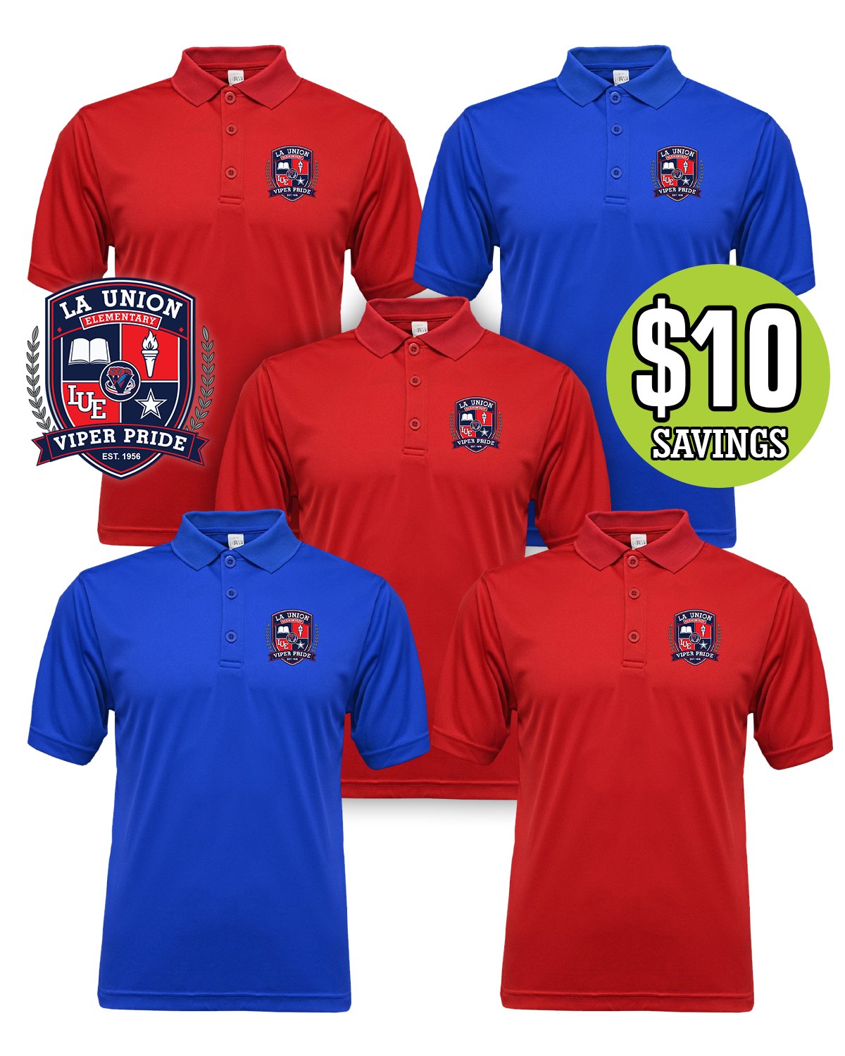 La Union Elementary 5 Polo Pack School Uniform RGCGISD
