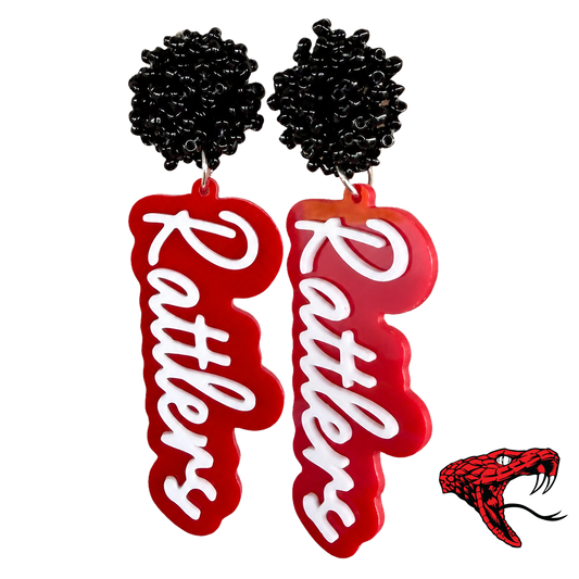 Rattler Gator Earrings