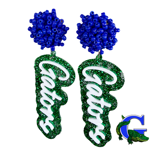 Grulla Gator Earrings