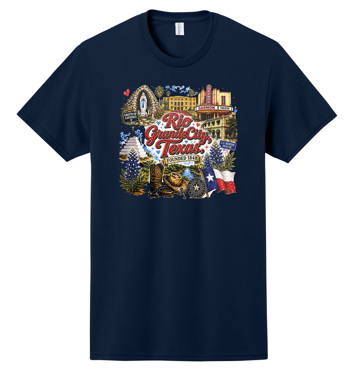 Rio Grande City - Texas Heritage Tee