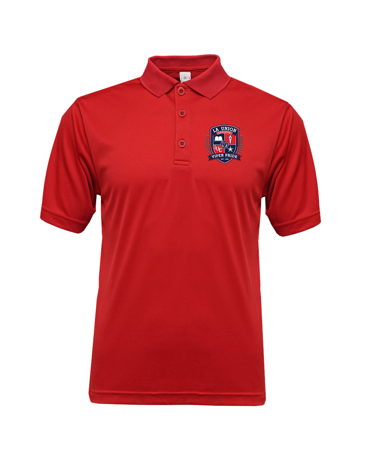 La Union Elementary Red Polo RGCGISD